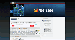 Desktop Screenshot of nettrade.com